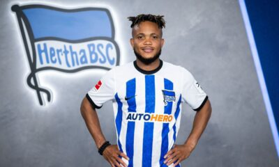 Just-in: Chidera Ejuke Completes Move Bundesliga Outfit, Hertha Berlin – Abroad Just-in: Chidera Ejuke Completes Move Bundesliga Outfit, Hertha Berlin – Abroad