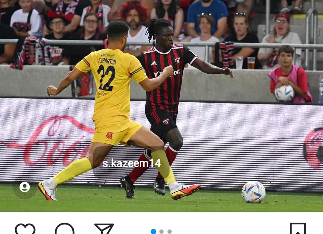 Former Team360 FC Player, Kazeem Shines In Europe As Spartak Trvana Beat Newton – Abroad Former Team360 FC Player, Kazeem Shines In Europe As Spartak Trvana Beat Newton – Abroad