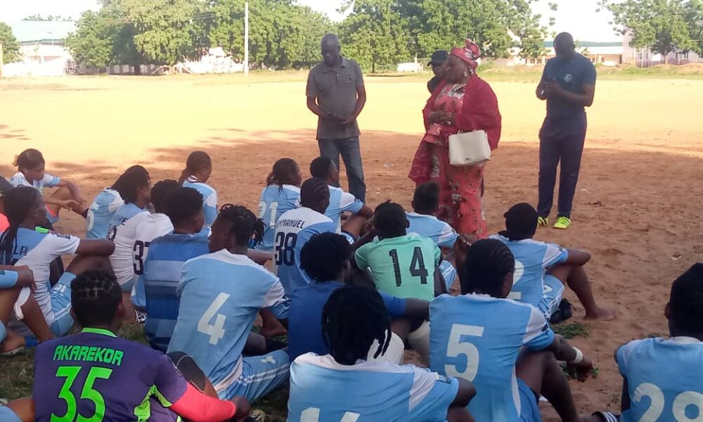AITEO CUP 2022 : Hajiya Husaina Charge Her Players To Win All Matches