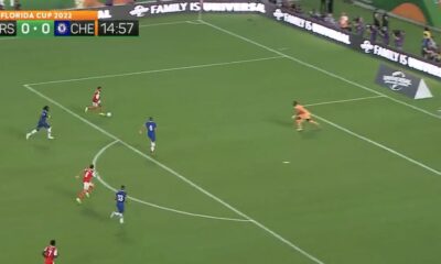 Gabriel Jesus chips Mendy as impressive pre-season continues