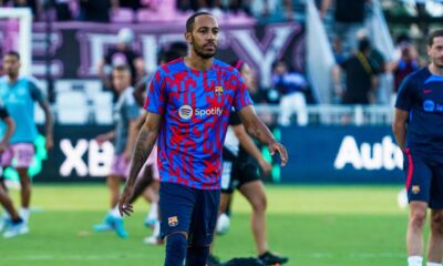 Lewandowski, Xavi, Dembele… Aubameyang is conquered!