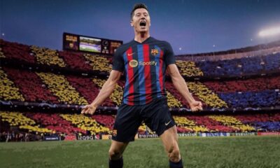 The biggest signing this summer is official as Lewandowski joins Barcelona The biggest signing this summer is official as Lewandowski joins Barcelona