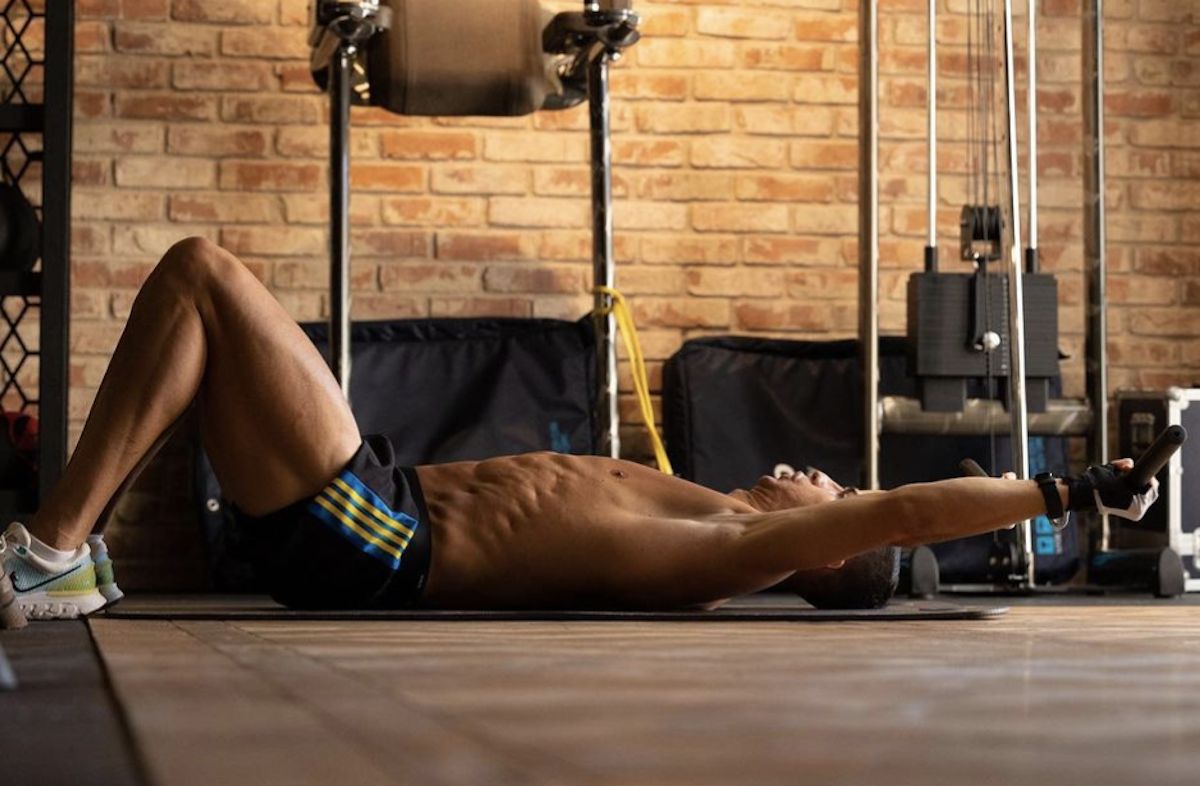 (Photo) Ronaldo shares training update amid Man United uncertainty