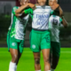WAFCON 2022 : Rasheedat Ajibade celebrates Jesus after Scoring for Falcons