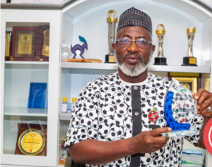 NFF SECRETARY GENERAL BAGS ROYAL EMIRATE TITLE