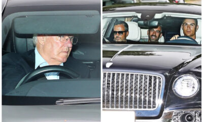 Sir Alex Ferguson arrives at United’s training ground as Ronaldo returns Sir Alex Ferguson arrives at United’s training ground as Ronaldo returns