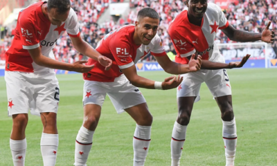 Double Celebrations for Slavia Prague Star Peter Olayinka Double Celebrations for Slavia Prague Star Peter Olayinka
