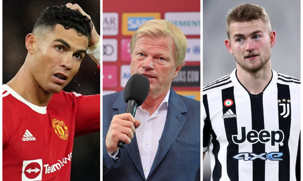 Bayern Munich’s hand shown on Ronaldo and De Ligt moves