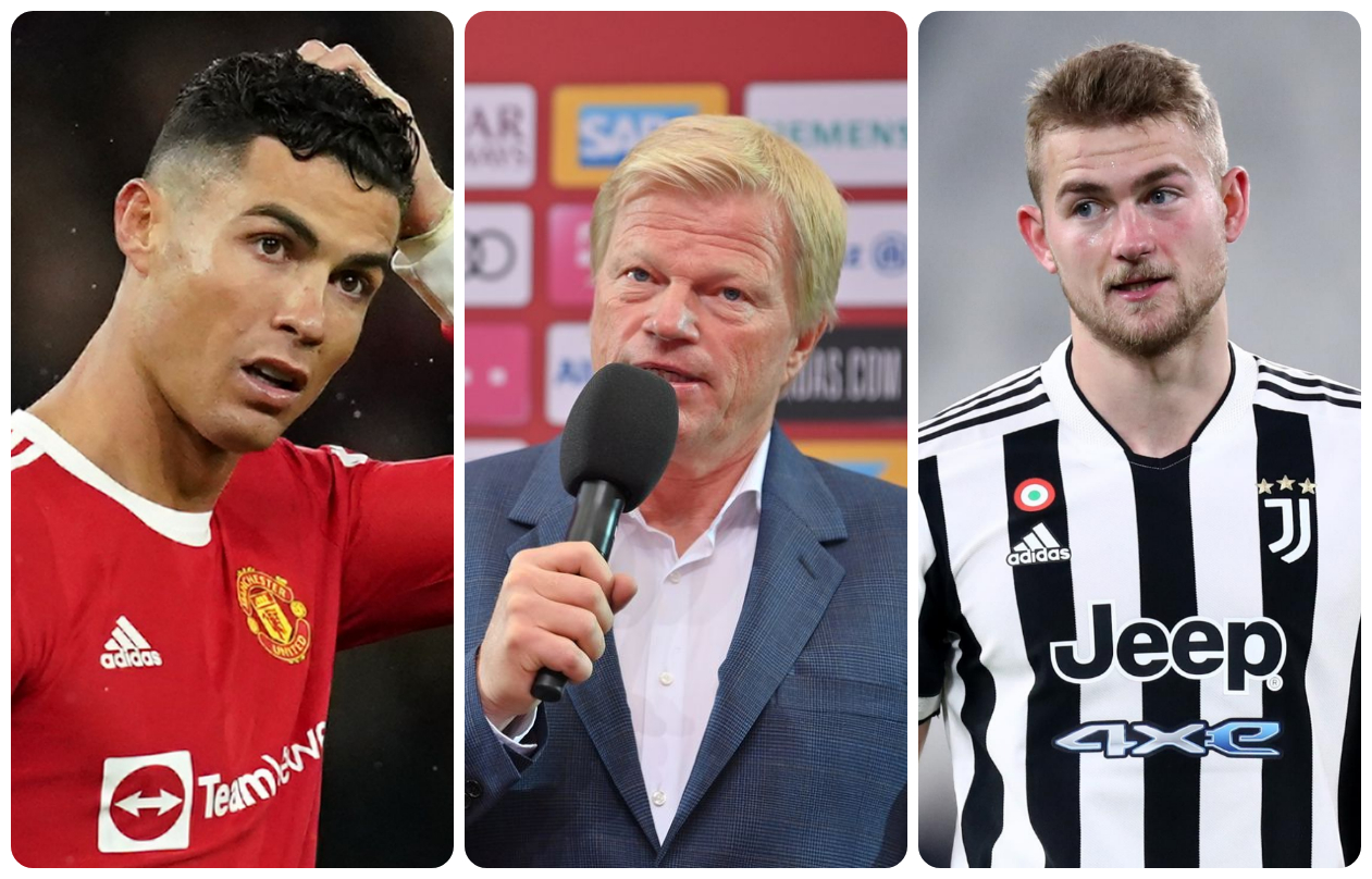 Bayern Munich’s hand shown on Ronaldo and De Ligt moves