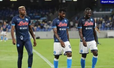“Osimhen should leave”- Fans criticize Napoli president after controversial statement on African players “Osimhen should leave”- Fans criticize Napoli president after controversial statement on African players