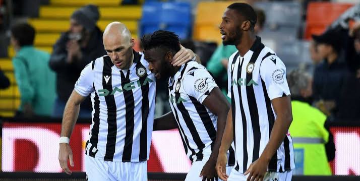Brilliant Success leads Udinese to Copa Italia victory over FeralpiSalo Brilliant Success leads Udinese to Copa Italia victory over FeralpiSalo