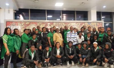 NFF reveals when Falconets match bonuses will be paid as contingent arrives Nigeria