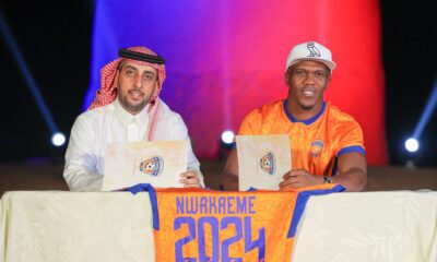 Saudi club unveils Super Eagles forward in 600-year-old castle