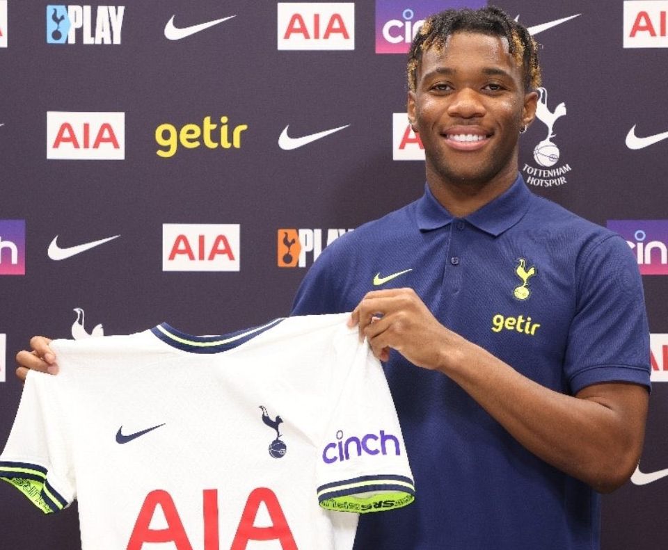 Tottenham confirm signing of Destiny Udogie from Udinese on five-year deal