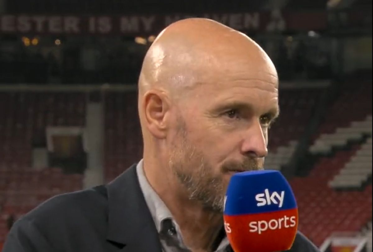 Erik ten Hag praises new singing following their clash against Liverpool