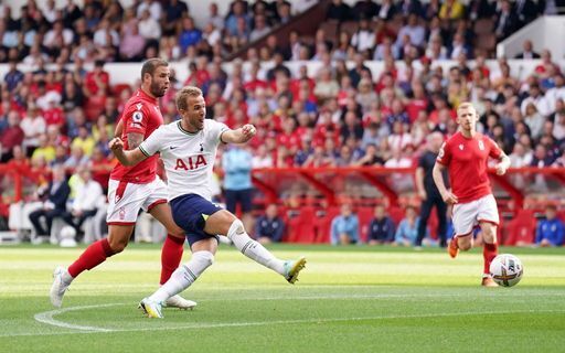Kane strikes early as Spurs take the lead early at the City Ground Kane strikes early as Spurs take the lead early at the City Ground
