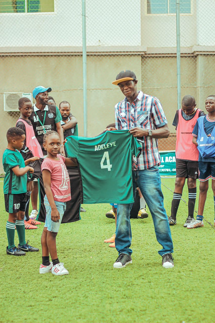 You Have Done Well, Former Super Eagles Player Tells MADESTONE Academy You Have Done Well, Former Super Eagles Player Tells MADESTONE Academy