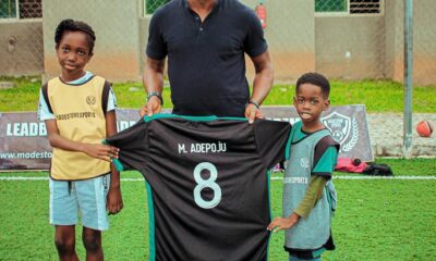 Former Super Eagles Player Congratulates MADESTONE Academy For Successful Summer Camping Former Super Eagles Player Congratulates MADESTONE Academy For Successful Summer Camping