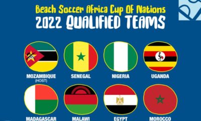 Nigeria Listed Among Qualified Eight Teams For 2022 Beach Soccer Africa Cup of Nations Games | National