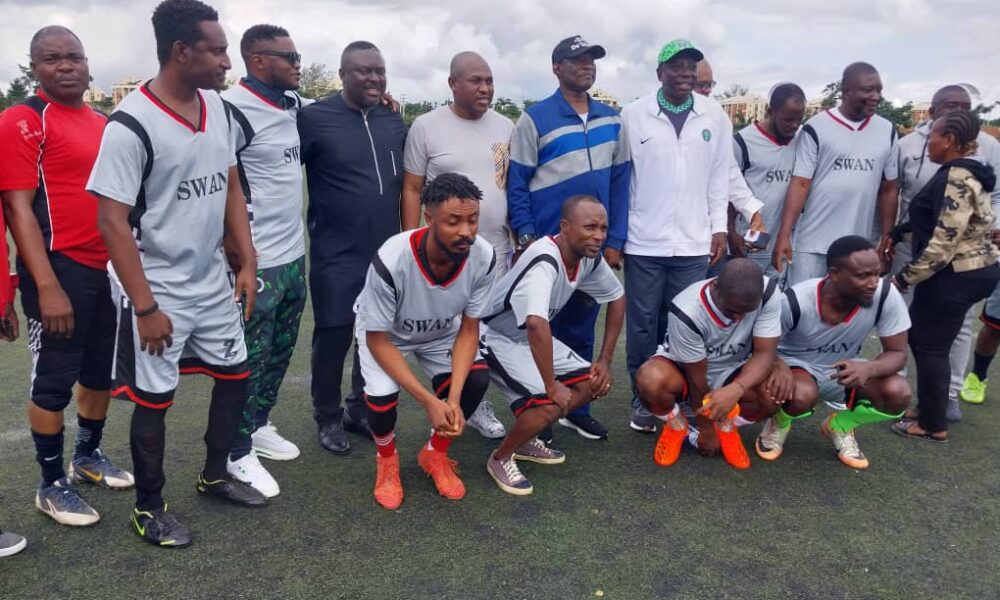 SWAN celebrate 2013 AFCON Winner Emmanuel Attah