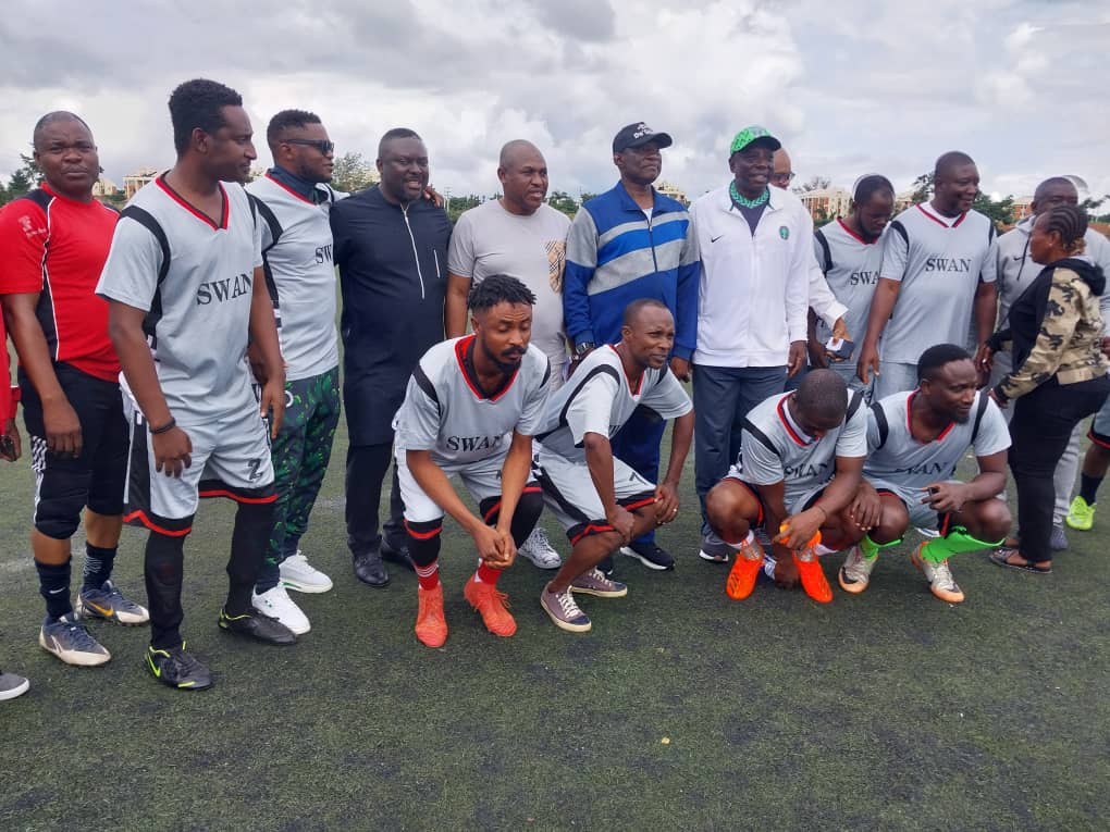 SWAN celebrate 2013 AFCON Winner Emmanuel Attah SWAN celebrate 2013 AFCON Winner Emmanuel Attah