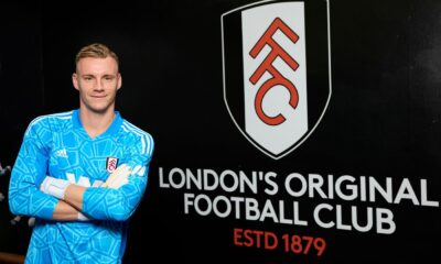 Fulham complete the signing of Bernd Leno from Arsenal