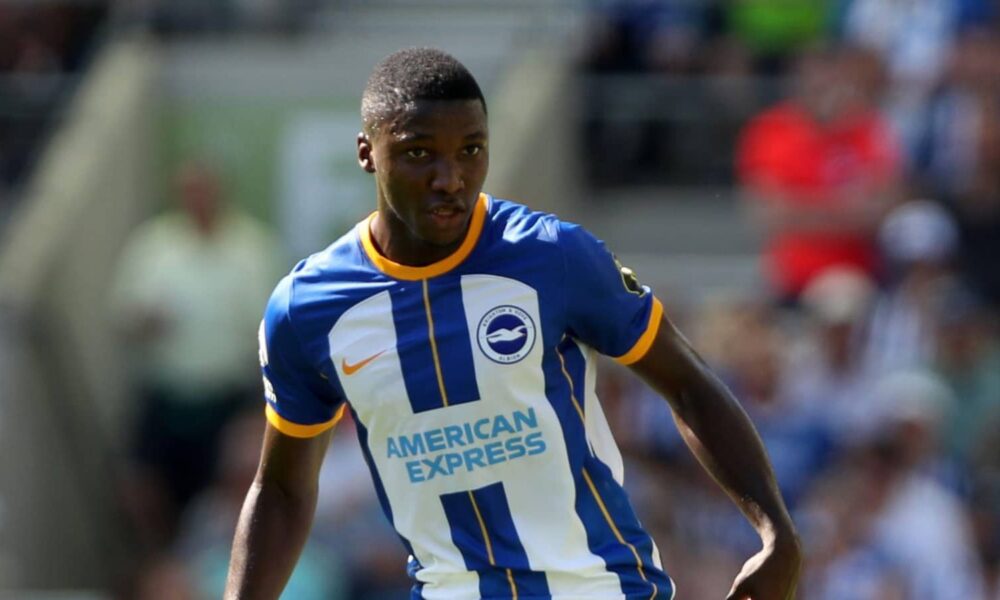 Manchester United after Brighton midfielder who ran riot at Old Trafford