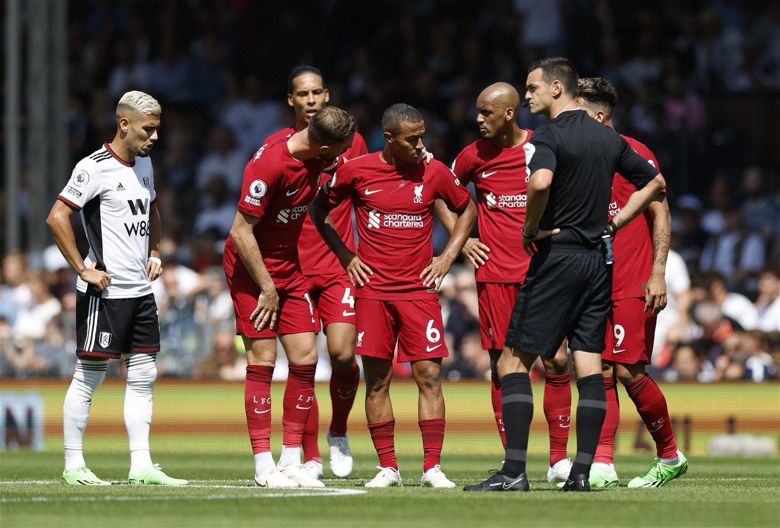 Liverpool: Thiago out for six weeks Liverpool: Thiago out for six weeks