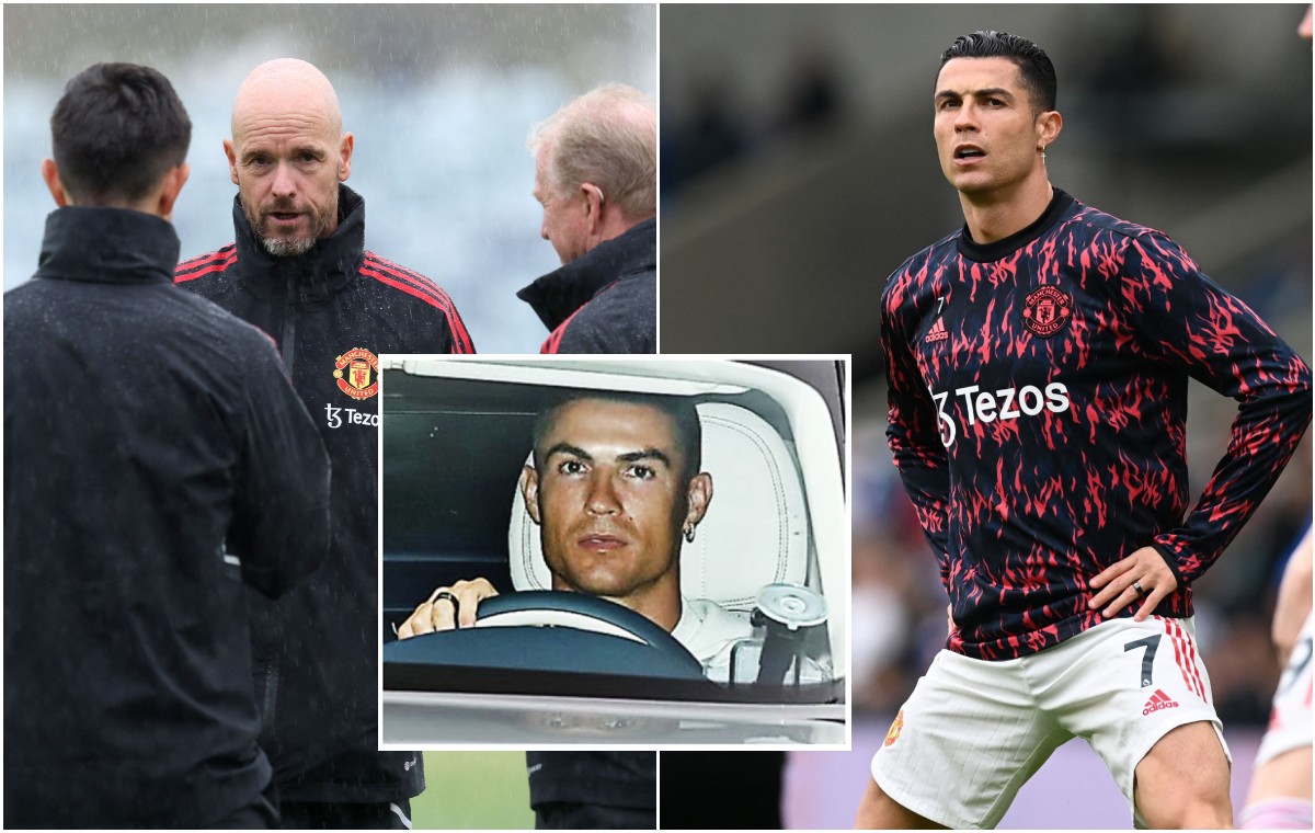Cristiano Ronaldo left red-faced as Erik Ten Hag axes star in front of Man United squad