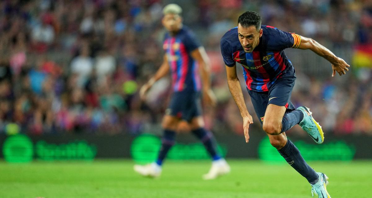 the replacement of Sergio Busquets already known? the replacement of Sergio Busquets already known?