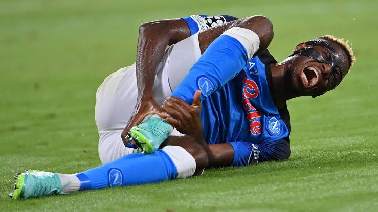 Osimhen resumes personalised training after injury spell Osimhen resumes personalised training after injury spell