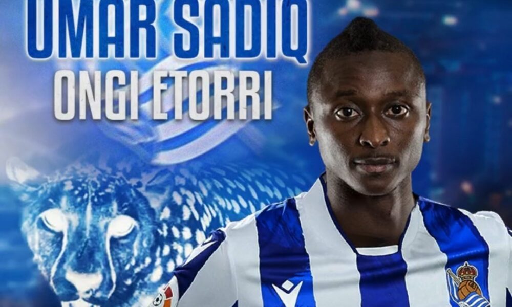Just-In: Real Sociedad Complete Deadline Day €20m Signing Of Umar Sadiq | Abroad