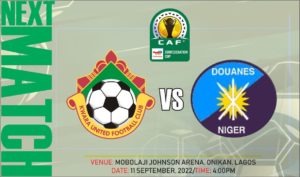CAFCC: Close door decision reversed for Kwara United/AS Douanes clash CAFCC: Close door decision reversed for Kwara United/AS Douanes clash