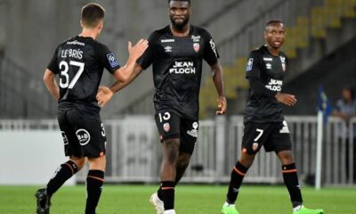 Brace for Moffi, but L for Lorient