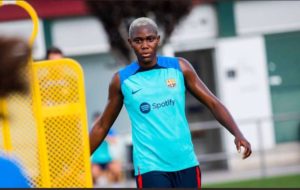 Asisat Oshoala Returns To Barcelona Femeni Training Asisat Oshoala Returns To Barcelona Femeni Training