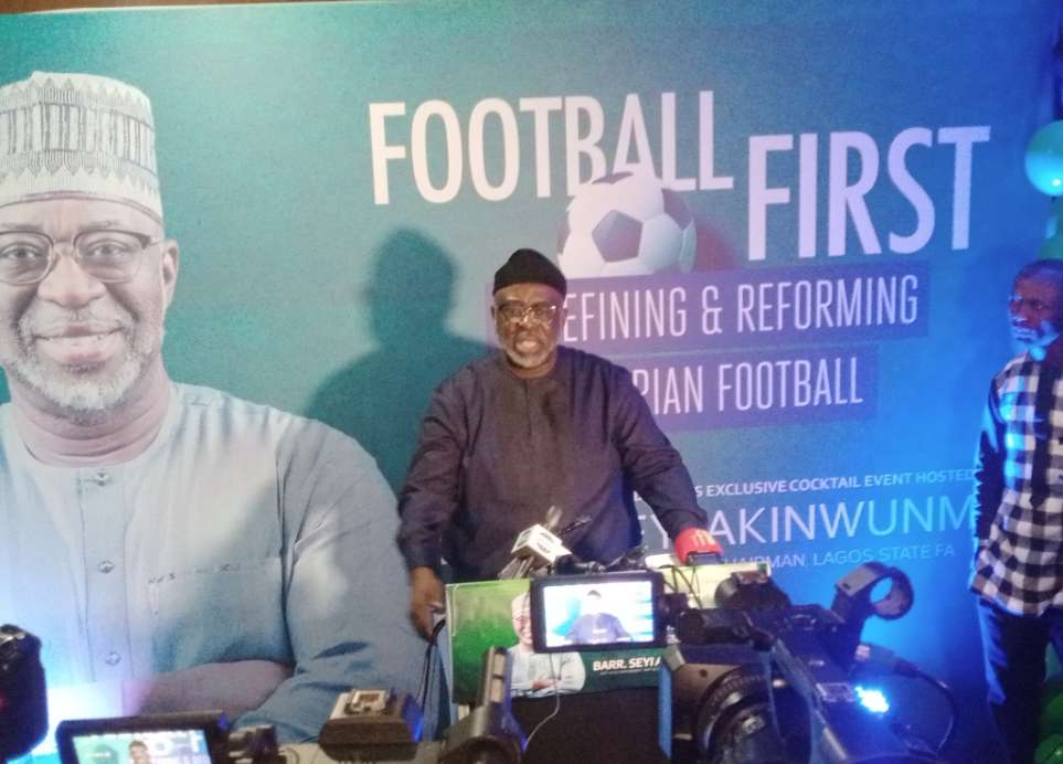 NFF Elections: Lagos State Governor endorse Seyi Akinwunmi for NFF President NFF Elections: Lagos State Governor endorse Seyi Akinwunmi for NFF President