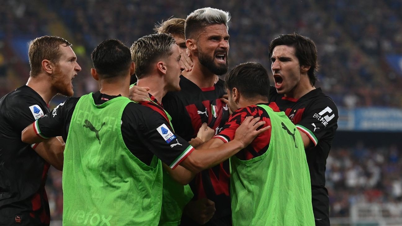 Giroud penalty earns 10-man Milan win at Samp – Ghana Latest Football News, Live Scores, Results Giroud penalty earns 10-man Milan win at Samp – Ghana Latest Football News, Live Scores, Results