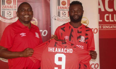 Zambian Giants Zanaco sign Iheanacho