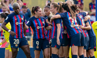 Asisat Oshoala scores as Barcelona Feminine defeat Villareal