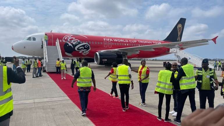 FIFA World Cup arrives in Ghana for two Day Tour FIFA World Cup arrives in Ghana for two Day Tour