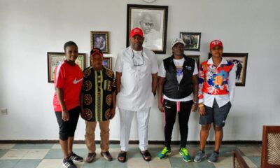 Awka Angels Pays Courtesy Call To Anambra FA Chairman Awka Angels Pays Courtesy Call To Anambra FA Chairman