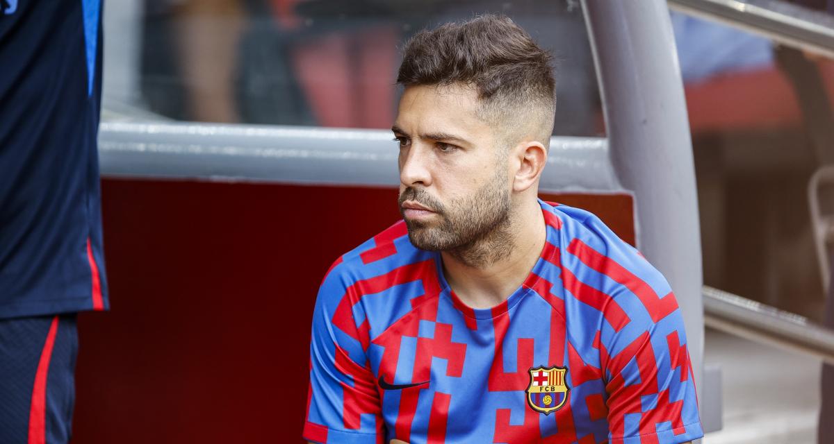 Jordi Alba was reframed by the club after complaining Jordi Alba was reframed by the club after complaining