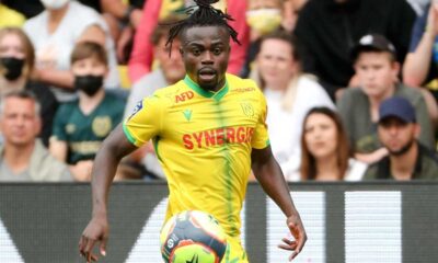 Moses Simon scores as Nigeria Internationals Clash in Nantes v Lorient Moses Simon scores as Nigeria Internationals Clash in Nantes v Lorient