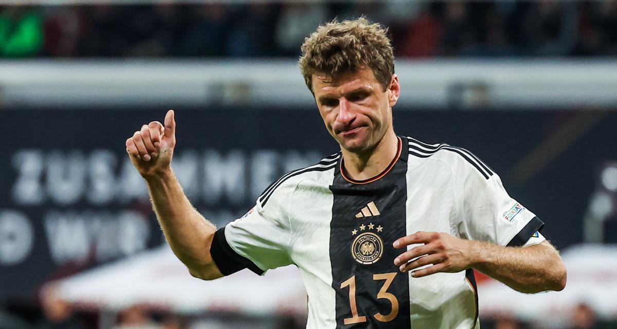 Müller admiring Merengue and Ancelotti Müller admiring Merengue and Ancelotti
