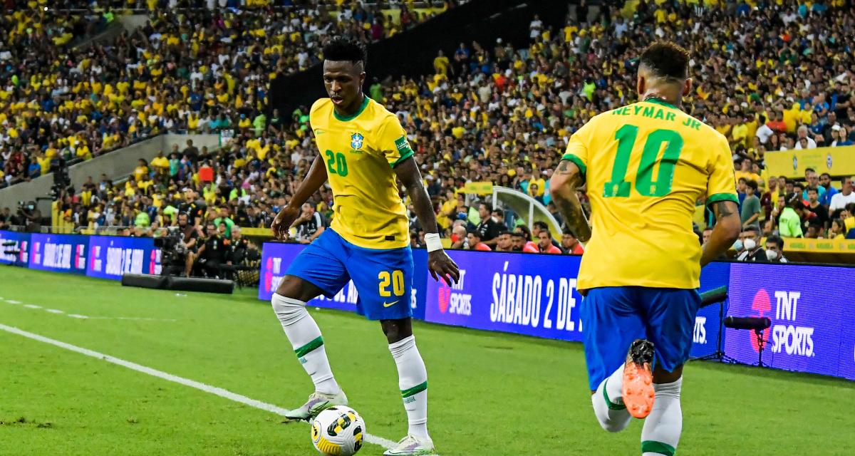 Neymar once again flies to the rescue of Vinicius! Neymar once again flies to the rescue of Vinicius!