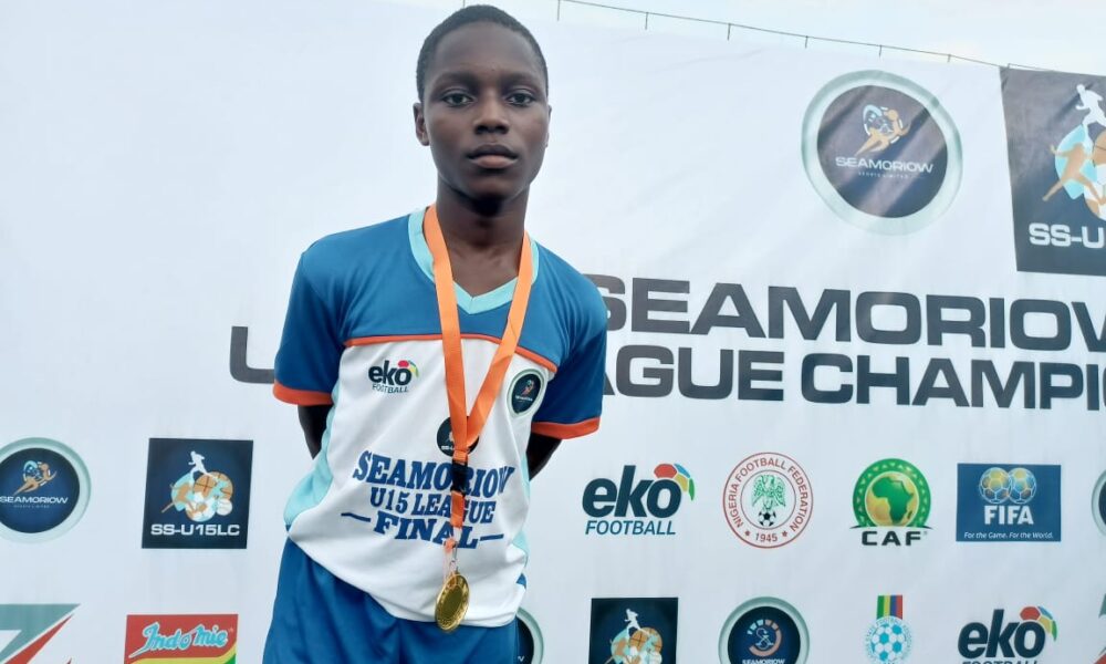 “I Hope To Represent Nigeria One Day,” Fuad Oyeniran, Captain of Seamoriow Sports U15 League Champions
