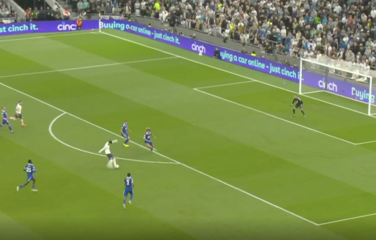 (Video) Son Heung-min ends drought with long-range stunner vs Leicester City