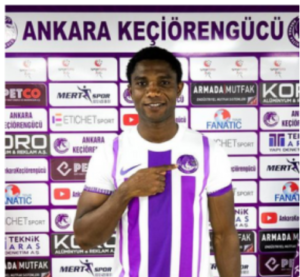 Official : Turkish club Ankara Keciorengucu sign Eze Official : Turkish club Ankara Keciorengucu sign Eze