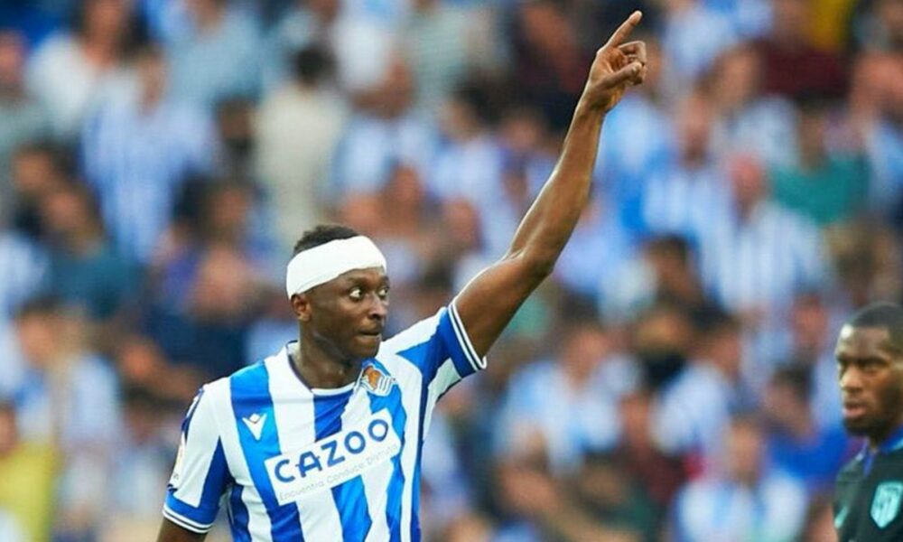 Sadiq Umar reacts to stiff competition with Victor Osimhen in Super Eagles attack