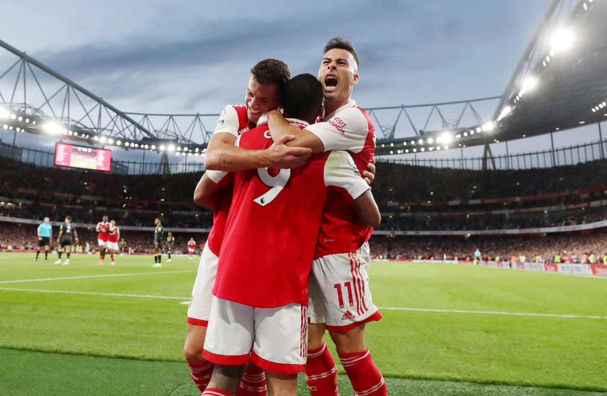 Gabriel Jesus key in North London Derby Gabriel Jesus key in North London Derby